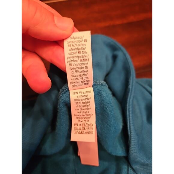 Victoria's Secret Cotton High-Rise Fleece Wide-Leg Lace-Up Pants Sz XL NWT - Picture 4 of 11